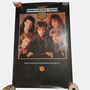 Honeymoon Suite Racing After Midnight 23x35 Vintage 1988 Album Promo Poster